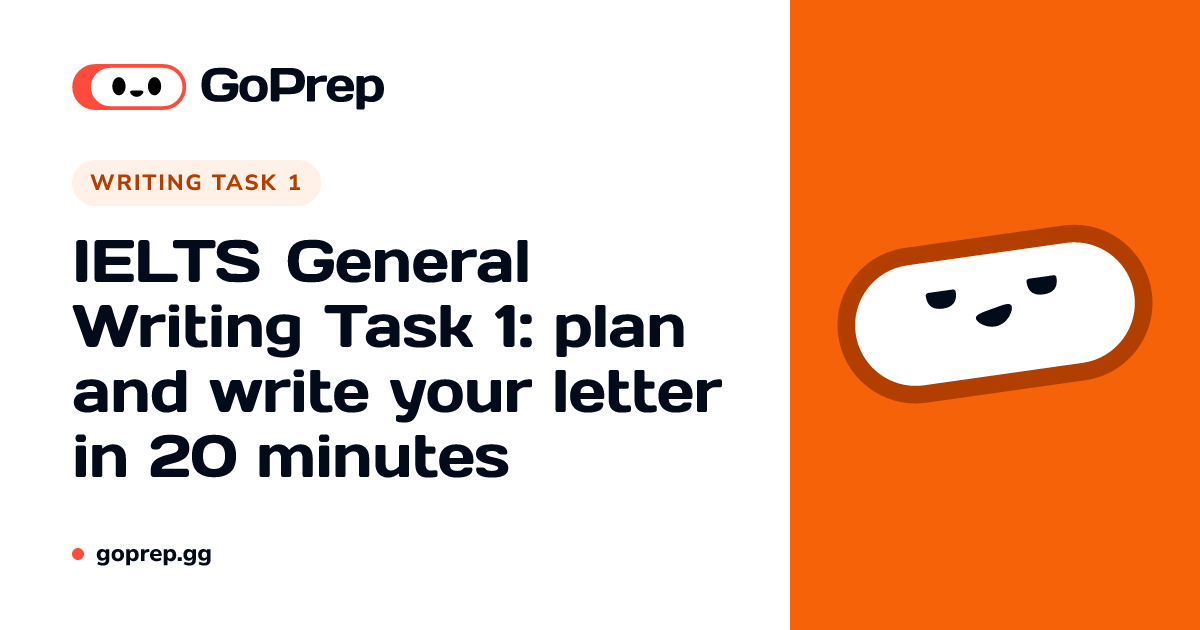 IELTS General Writing Task 1: Letter Format, Tone, Sample